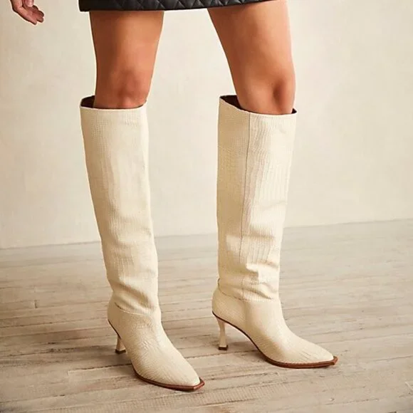 Free People x Vicenza Friday Fever Heel Boots Size EU37 / US 8 - Picture 3 of 15